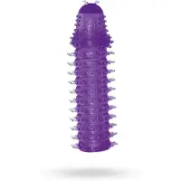 You2Toys - penis sleeve - extra stimulatie - siliconen paars