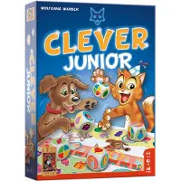 999 Games - Clever - Junior - Dobbelspel - Vanaf 5 jaar - Kinderspel - Gezelschapsspel - Educatief spel - Klein cadeautje