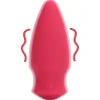 Loveline - Cone Shaped Bullet Vibrator - Blushing Red