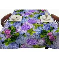Wicotex tafelkleed hortensia 140x250 cm - |