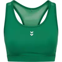 Hummel Sport bh 'Pulse' groen / wit