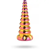 Shots XR Brands - Twilight Regenboog Glazen Dildo