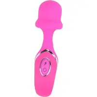 CHISA Royal Scepter Alizee - Oplaadbare Siliconen Wand Vibrator - Roze