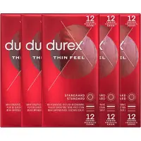 Durex - Condooms - Thin Feel - 6x12 stuks - Voordeelverpakking