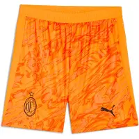 Puma Sportbroek 'AC Milan 25/26' oranje / donkeroranje / zwart