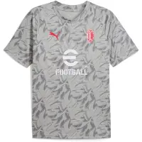 Puma Tricot 'AC Milan' grijs / donkergrijs / rood / wit