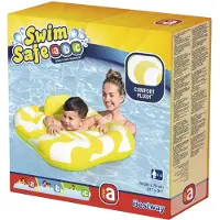Bestway zwemzitje Comfort Plush babyboot zwembad 1-2 jaar multicolor.