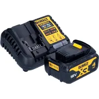 DeWalt DCS 438 M1 accu multimaterialensnijder 18 V 76 mm borstelloos + 1x accu 4.0 Ah + lader