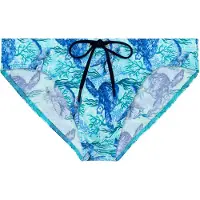 Hom Zwembroek ' Swim Micro Briefs Tartane ' blauw