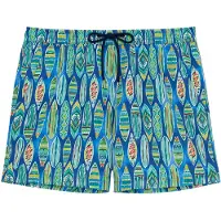Hom Zwemshorts 'Marbella' blauw / gemengde kleuren