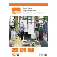 Nobo Flipoverpapier premium 60x85cm dubbelzijdig | 2 stuks