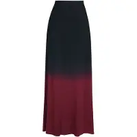 Black premium by emp Maxirok - Save Tonight - XS tot XXL - voor Vrouwen - zwart-rood - Maat L