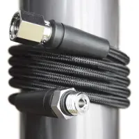 Miflex Carbon Hd Hp 7/16 Hose Zwart 60 cm