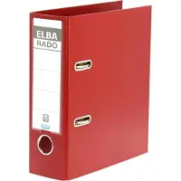 Pierre by Elba Rado Plast Breed Ordner A5 75 mm Rood 2 Ringen 100022640 Kunststof Staand