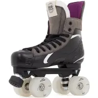 Rio roller Hockey Quad Skates black