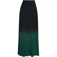 Black premium by emp Maxirok - Save Tonight - XS tot XXL - voor Vrouwen - zwart-groen | Maat XL
