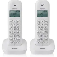 Brondi Gala Twin DECT-telefoon Wit Nummerherkenning
