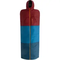 Exped - Trekking slaapzakken - Dreamwalker Burgundy voor Unisex van Gerecycled Polyester - Maat Regular - Bordeauxrood