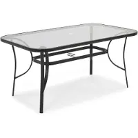 Garden Point Modena tafel zwart