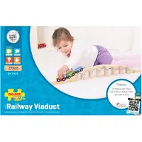 Bigjigs Houten Rails - Spoorwegviaduct, 3dlg.