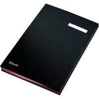 Esselte 20 Separators Document Holder Zwart Kinderen