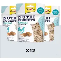 GimCat 12x Nutri Pockets Dental 60 Gr
