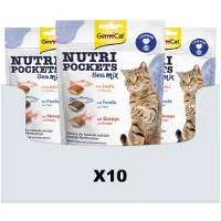 GimCat 10x Nutri Pockets Sea-Mix 150 gr