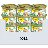 Gimdog little darling pure delight kip/lam - 12x85 gr - Natvoer Hond
