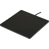 Kerbl Hobbyfarming Verwarmingsplaat rubber drinkbak&Konijnenhok 24x24x0,7cm Vogel