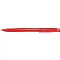 Pilot Super Grip G Niet-intrekbaar Balpen Rood 0,4 mm Medium Kegelvormig Navulbaar