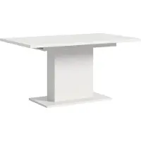 Ebuy24 Uitschuifbare Eettafel Motion Emob - Spaanplaat - 150-190x76x90 Cm - Wit