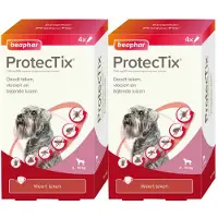 Beaphar 2x ProtecTix Hond Anti Vlo & Teek 4-10 kg 4 pipetten