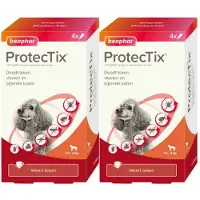 Beaphar 2x ProtecTix Hond Anti Vlo & Teek 1,5-4 kg 4 pipetten