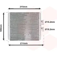 VAN WEZEL 03006198 Kachelradiateur, interieurverwarming