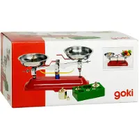 Goki Speelgoedkeuken - Weegschaal - 25,5X14X13Cm - Met 7 Gewichtjes - Metaal