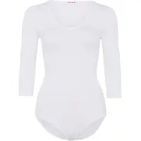 Falke body met lange mouwen Fine Cotton rondom naadloos