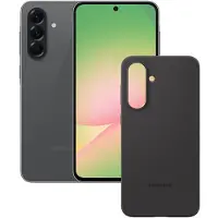 Samsung Galaxy A56 5G - 256GB - Awesome Graphite + Silicone Case Black