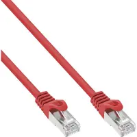 InLine Patchkabel, SF/UTP, Cat.5e, rood, 7,5m