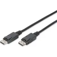 Digitus AK-340100-100-S DisplayPort-kabel DisplayPort Aansluitkabel DisplayPort-stekker, DisplayPort-stekker 10.00 m Zwart