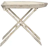 Clayre & Eef Bijzettafel 70x39x64 cm hout tafeltje