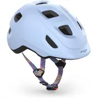Met Hoera Kinder Helm Lichtblauw || Maat: XS (46-52 cm)