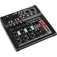 JB Systems Live 4 Compacte PA mixer 4 ingangen / 3-kanalen