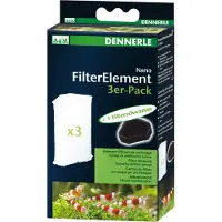 Dennerle Nano Vervangend Filterelement 3 Stuks