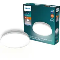 Philips Acuna plafondlamp - 12W - Helderwit licht - Ingebouwde bewegingssensor
