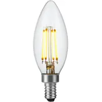SPL E12 LED Kaarslamp | 4.4W 2700K 220V/240V 927 | 360° Dimbaar