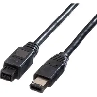 Roline FireWire kabel | 9 naar 6 pins | 1.8 meter (400 Mbps)