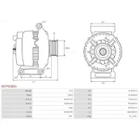 AS-PL A01064S Dynamo / Alternator