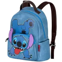 KARACTERMANIA Disney Lilo & Stitch Updown Backpack Blauw Kinderen