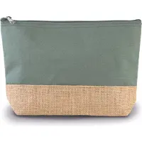 Kimood Tas One Size Dusty Light Green / Natural 100% Katoen