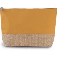 Kimood Tas One Size Cumin Yellow / Natural 100% Katoen